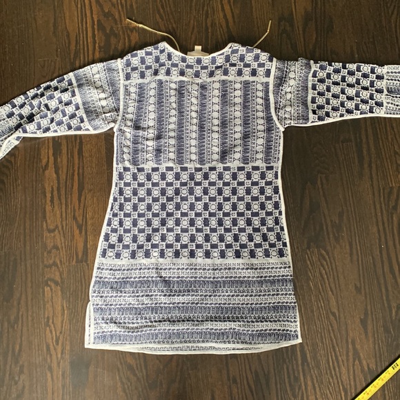 MICHAEL Michael Kors Blue and White Dress size S - Picture 9 of 10